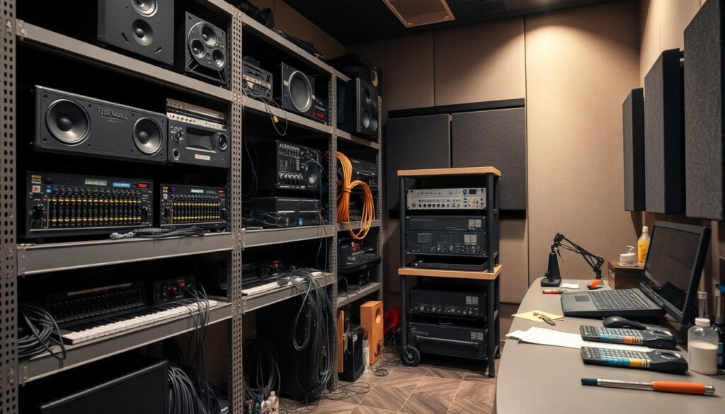 rental of audio sound systems